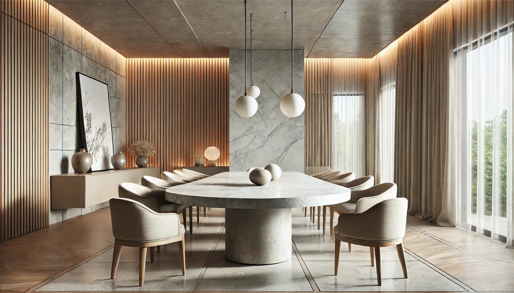 Cement top dining room table 2025