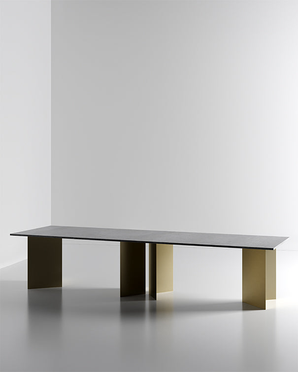 Polished Concrete Boardroom Table - 18 Seater