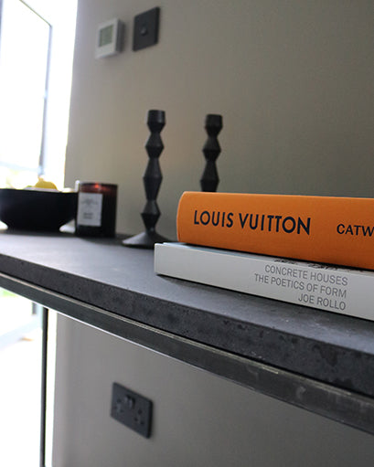 Polished Concrete Console Table
