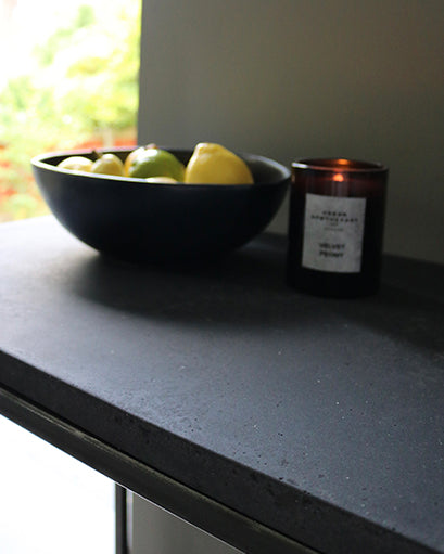 Polished Concrete Console Table