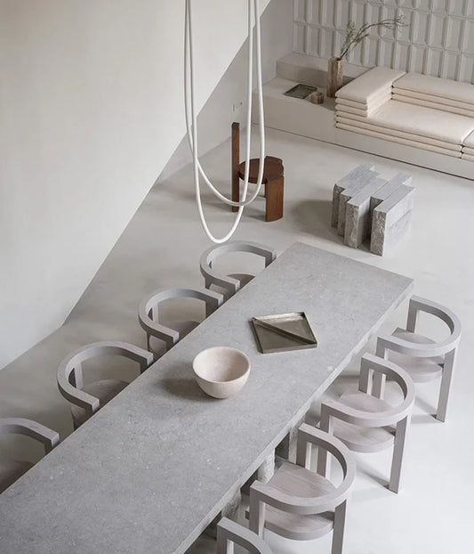 The Ultimate Statement Piece: 12-Seater Concrete Dining Tables That Steal the Show